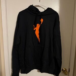 NWT WBNA Black and Orange Hoodie.